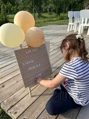 Otroški kotiček na poroki