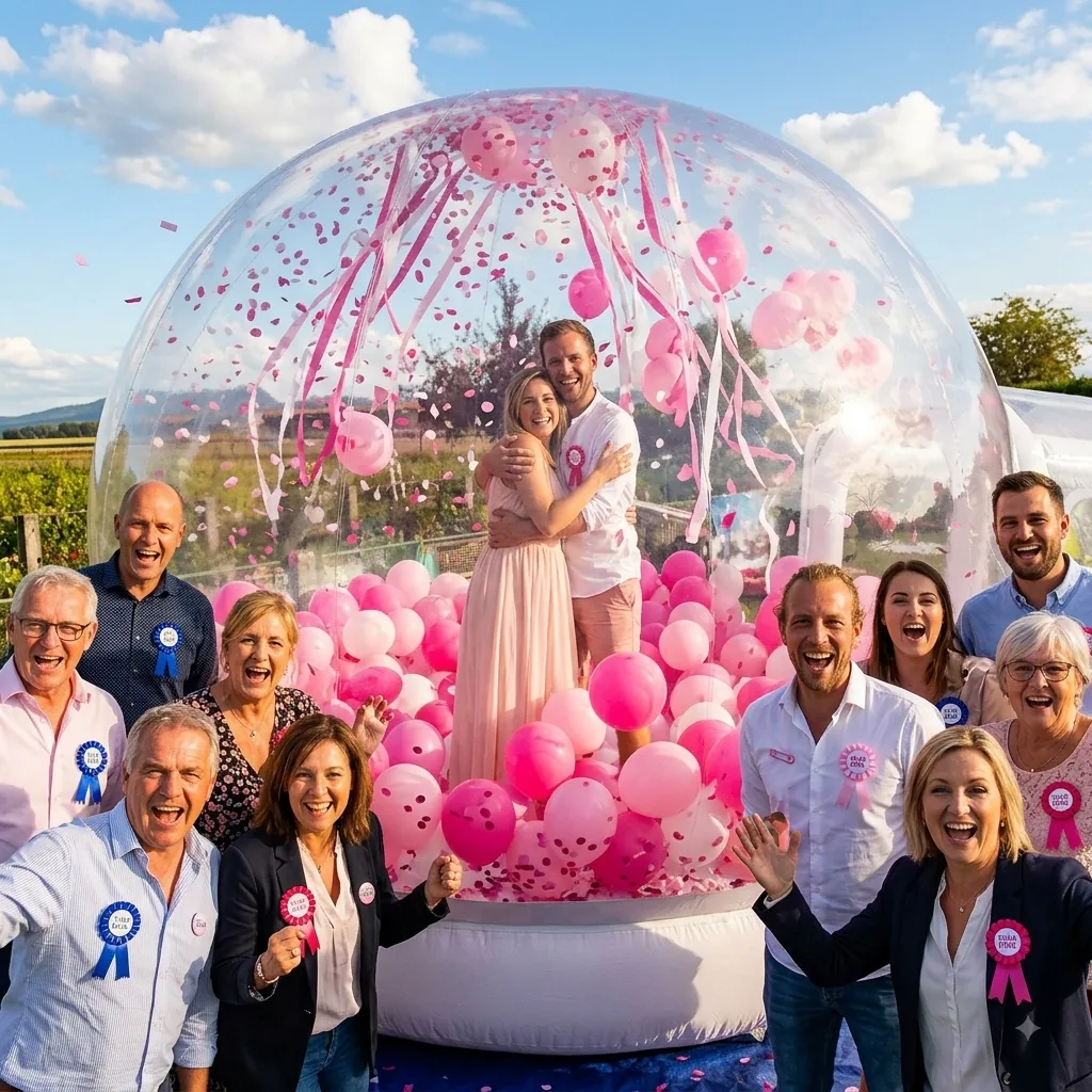Baby gender reveal - naznanitev spola otroka